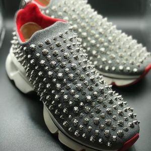 CHRISTIAN LOUBOUTIN Limited Edition Spike-Sock Unisex Flat